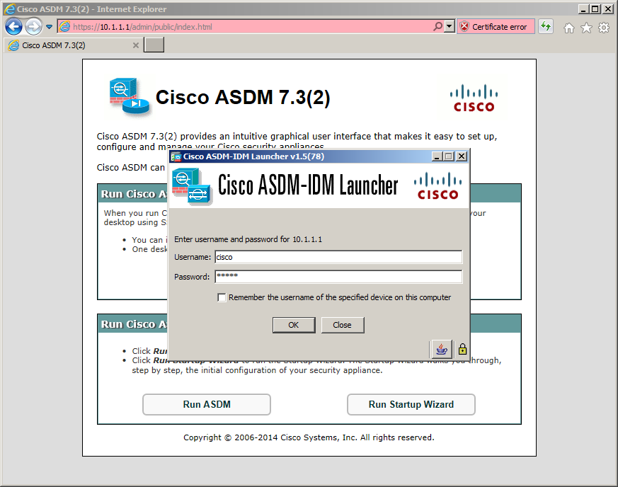 Free CCNA Workbook - CCNA Security - Lab 7-9 - Authenticating to Cisco ASDM